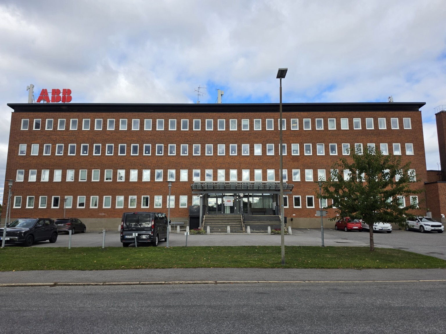 Tegelbyggnaden på Linnégatan 28 där Easycount har sitt huvudkontor i Norrköping