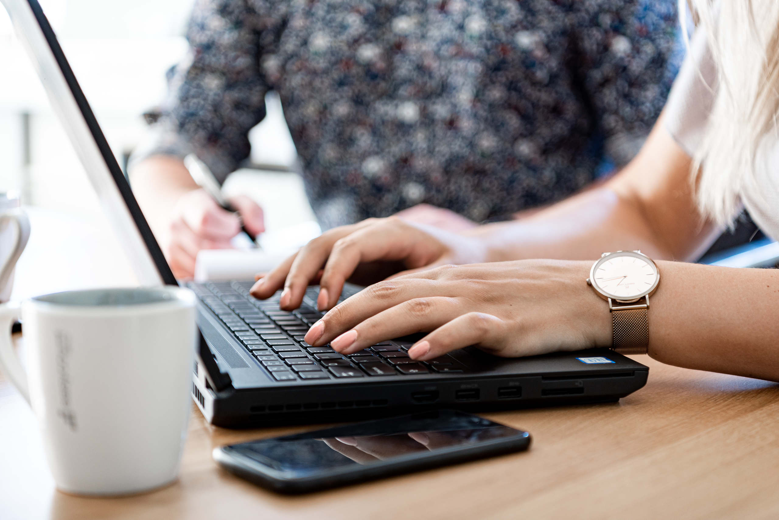 Easycounts medarbetare i arbete