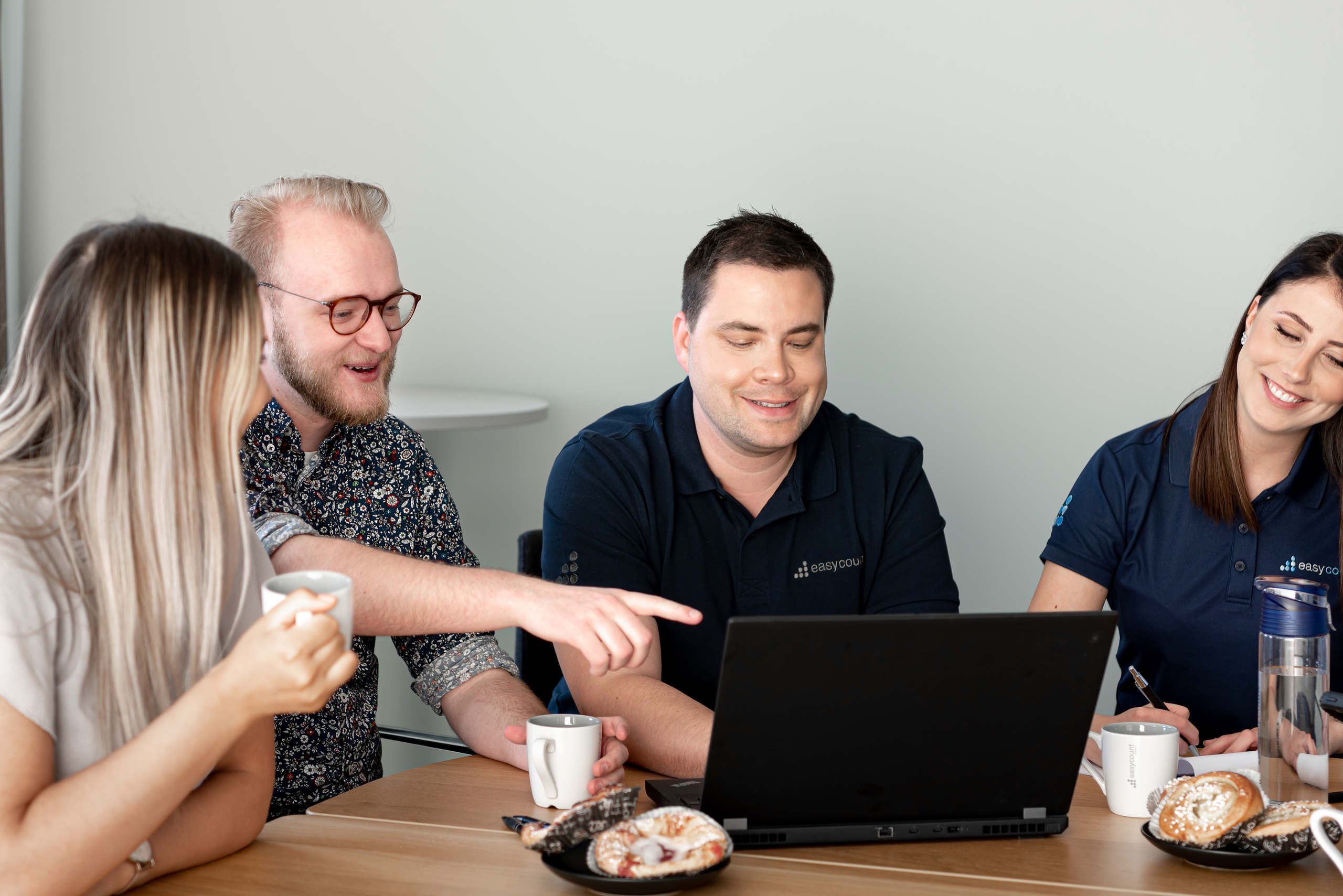 Arbete och gemenskap på Easycount